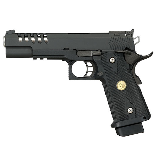 Wei ETech Hi-Capa 5.1 K-Type Vollmetall GBB 6mm BB schwarz Bild 2