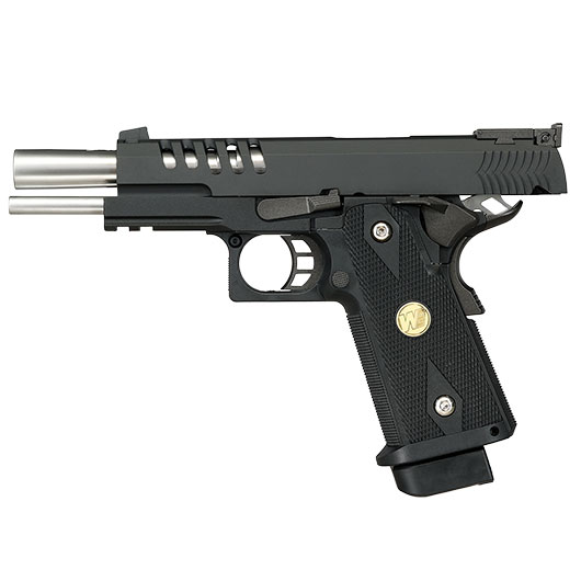 Wei ETech Hi-Capa 5.1 K-Type Vollmetall GBB 6mm BB schwarz Bild 4