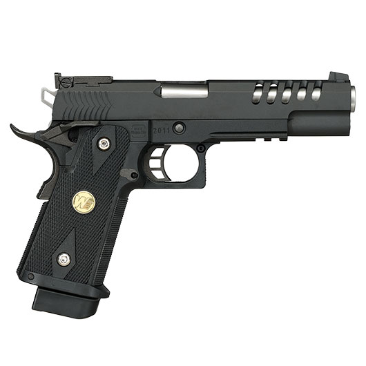 Wei ETech Hi-Capa 5.1 K-Type Vollmetall GBB 6mm BB schwarz Bild 5