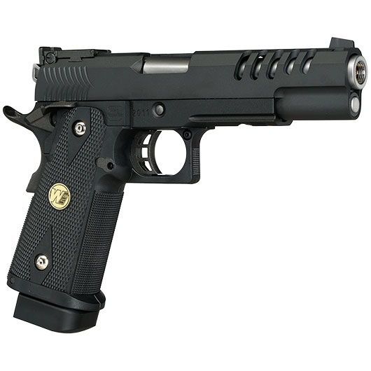 Wei ETech Hi-Capa 5.1 K-Type Vollmetall GBB 6mm BB schwarz Bild 9
