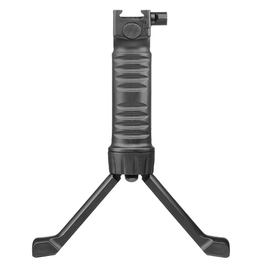 ICS Bipod Frontgriff mit integriertem Zweibein f. 20 - 22mm Schienen schwarz Bild 3