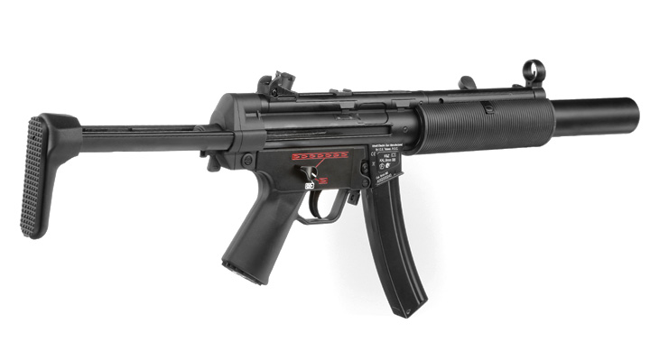 ICS MX5 SD6 SMG Vollmetall S-AEG 6mm BB schwarz Bild 3