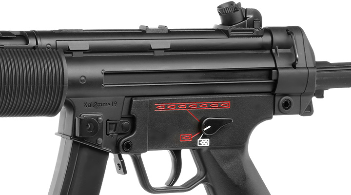 ICS MX5 SD6 SMG Vollmetall S-AEG 6mm BB schwarz Bild 7