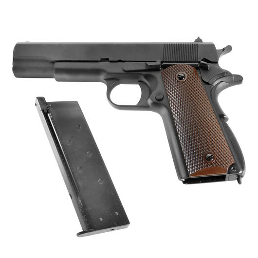 Wei-ETech M1911A1 Vollmetall GBB 6mm BB schwarz - V3 Bild 4