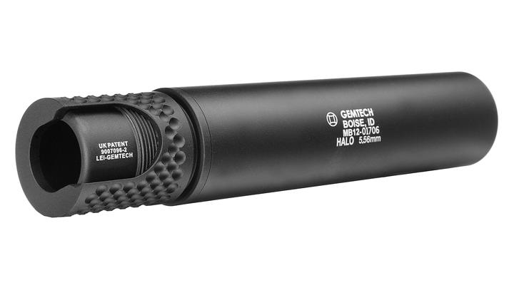 MadBull / Gemtech Halo Aluminium Silencer schwarz - New Version Bild 1