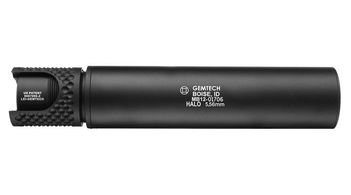 MadBull / Gemtech Halo Aluminium Silencer schwarz - New Version Bild 3