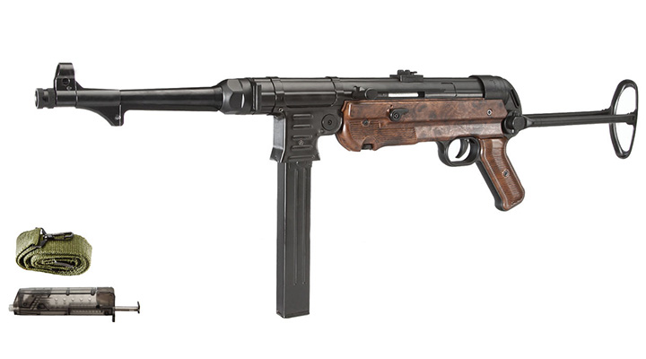 AGM MP40 Vollmetall S-AEG 6mm BB braun