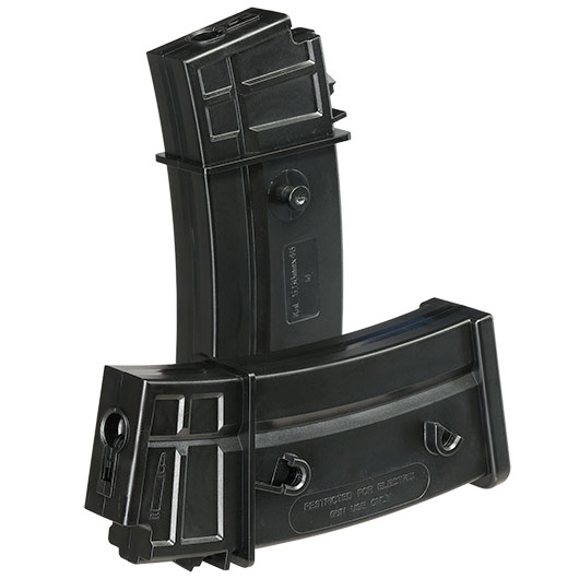 MAG G36 Polymer Magazin Mid-Cap 100 Schuss schwarz - 2er Set