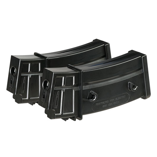 MAG G36 Polymer Magazin Mid-Cap 100 Schuss schwarz - 2er Set Bild 6
