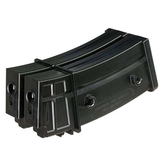 MAG G36 Polymer Magazin Mid-Cap 100 Schuss schwarz - 2er Set Bild 7