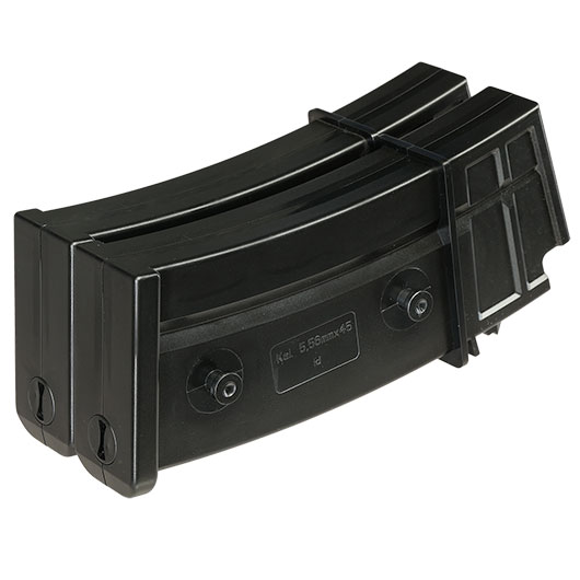 MAG G36 Polymer Magazin Mid-Cap 100 Schuss schwarz - 2er Set Bild 8