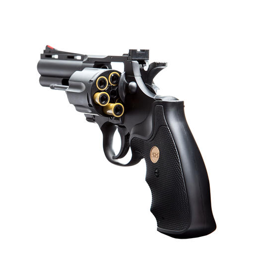 UHC .357 4 Zoll Softair Revolver 6mm BB schwarz Bild 3