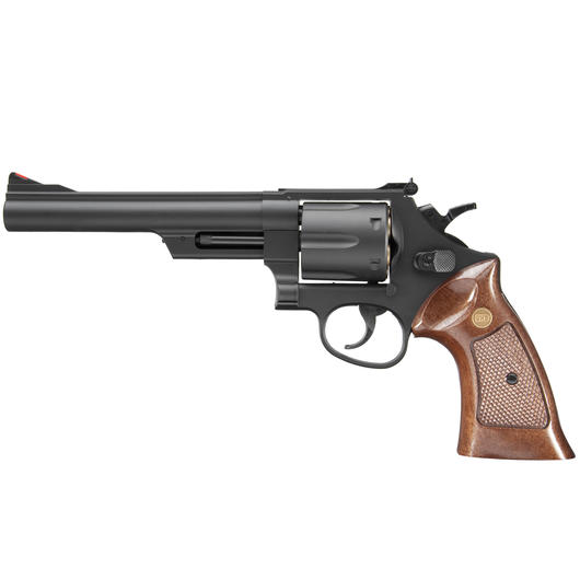 UHC M-29 6 Zoll Softair Revolver 6mm BB schwarz mit Hlsen Bild 1