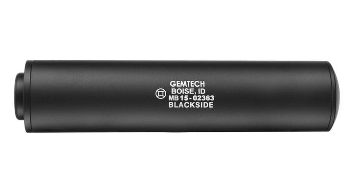 MadBull / Gemtech Blackside Aluminium Silencer schwarz 14mm - Bild 3