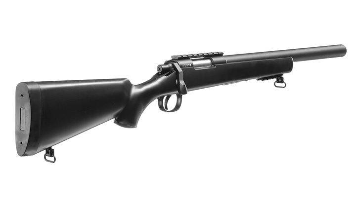 Well M700 Short-Type Snipergewehr Springer 6mm BB schwarz Bild 3