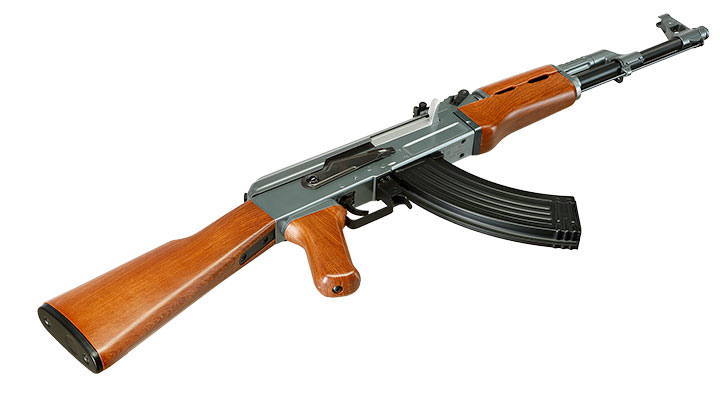 Cybergun Kalashnikov AK47 Fixed Stock S-AEG 6mm BB Holzoptik Bild 4
