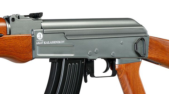 Cybergun Kalashnikov AK47 Fixed Stock S-AEG 6mm BB Holzoptik Bild 6