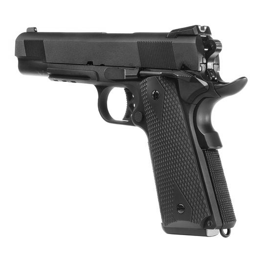 Wei-ETech M1911 Tactical Vollmetall GBB 6mm BB schwarz - V3 Bild 3