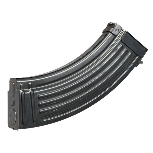 Real Sword AK Stahlblech Magazin Mid-Cap 150 Schuss schwarz Bild 1