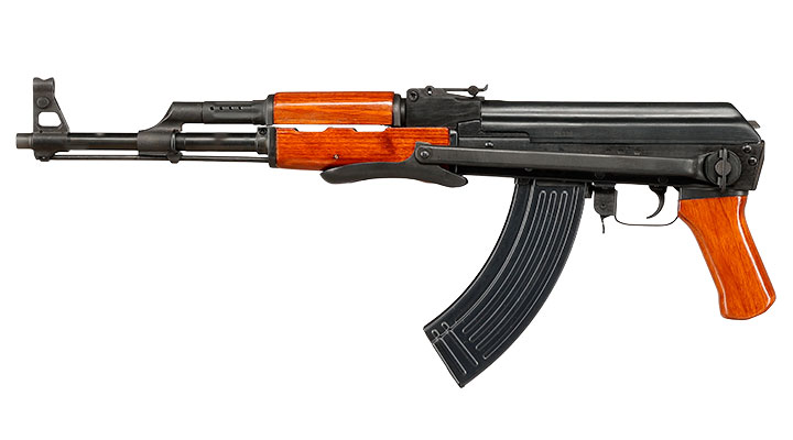 Real Sword Type 56-1 mit Klappschaft Vollstahl S-AEG 6mm BB - Echtholz Version Bild 2