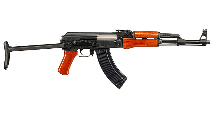 Real Sword Type 56-1 mit Klappschaft Vollstahl S-AEG 6mm BB - Echtholz Version Bild 3
