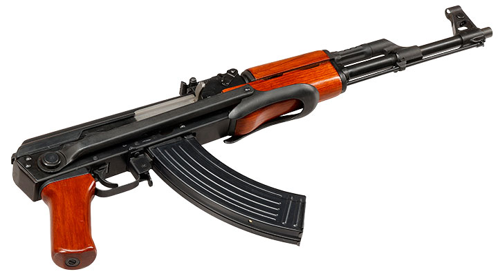 Real Sword Type 56-1 mit Klappschaft Vollstahl S-AEG 6mm BB - Echtholz Version Bild 5