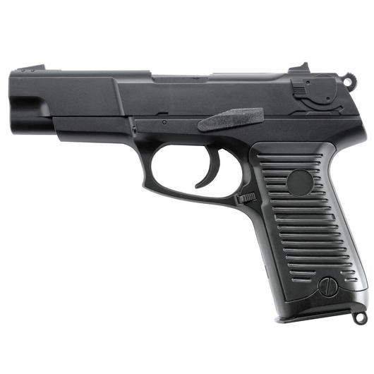 UHC KP85 Heavy Weight Softair Pistole 6mm BB Federdruck schwarz Bild 1