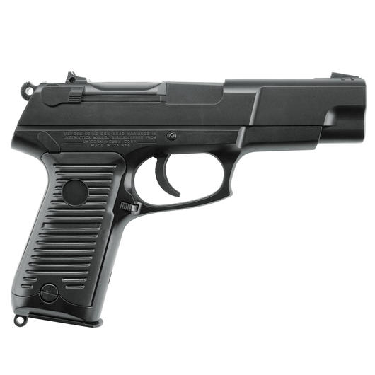 UHC KP85 Heavy Weight Softair Pistole 6mm BB Federdruck schwarz Bild 2