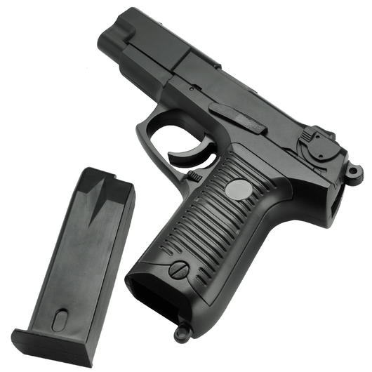 UHC KP85 Heavy Weight Softair Pistole 6mm BB Federdruck schwarz Bild 3