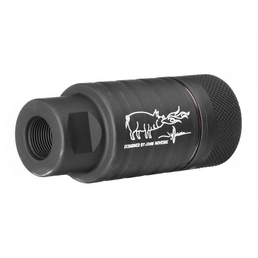 MadBull / Noveske KFH Aluminium Amplifier Flash-Hider schwarz 14mm- Bild 1