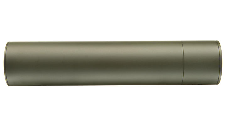 Madbull / Gemtech G5 Aluminium Silencer inkl. Flash-Hider oliv / OD 14mm - Bild 2