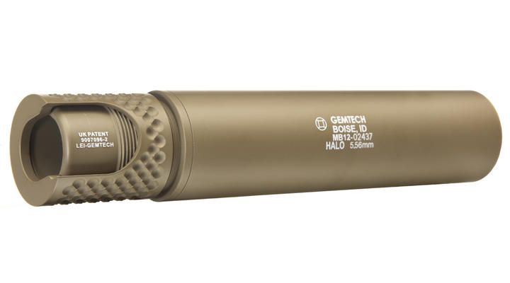 MadBull / Gemtech Halo Aluminium Silencer Desert Tan - New Version Bild 1