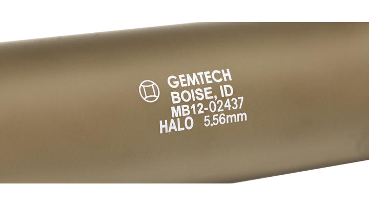 MadBull / Gemtech Halo Aluminium Silencer Desert Tan - New Version Bild 4