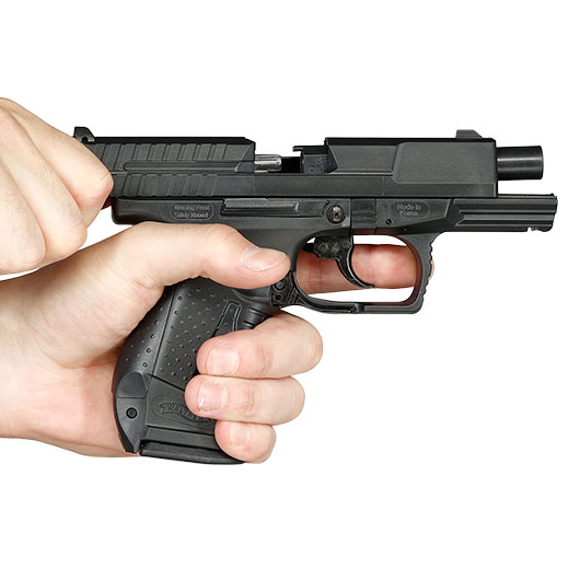 Walther P99 Airsoft Springer 6mm BB schwarz inkl. Ersatzmagazin Bild 11