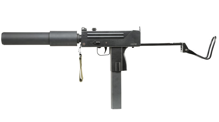 Tokyo Marui MAC-10 Sub Machine Gun mit Silencer S-AEG 6mm BB schwarz Bild 1