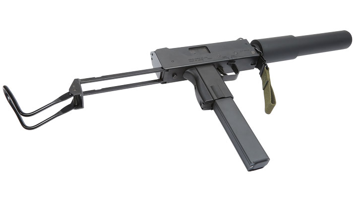 Tokyo Marui MAC-10 Sub Machine Gun mit Silencer S-AEG 6mm BB schwarz Bild 4