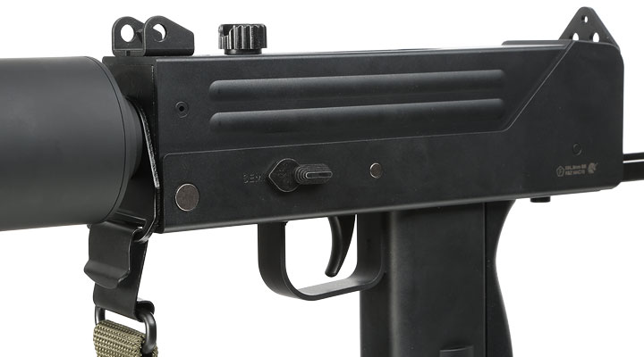 Tokyo Marui MAC-10 Sub Machine Gun mit Silencer S-AEG 6mm BB schwarz Bild 8