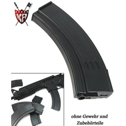 King Arms M16 Magazin 100er AK-Type schwarz