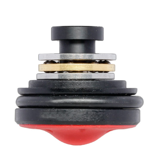 Modify Bore-Up Polycarbonate Silent Mushroom Piston Head inkl. Kugellager schwarz Bild 3