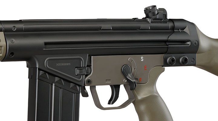 Jing Gong G3A3 Pro-Series Airsoft S-AEG 6mm BB oliv Bild 6