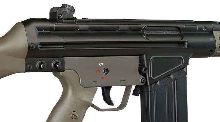 Jing Gong G3A3 Pro-Series Airsoft S-AEG 6mm BB oliv Bild 7