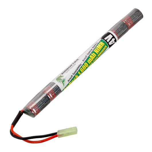 Airsoft24 AirPack Akku 8.4V 1600mAh NiMH Stick-Type mit Mini-Tam Anschluss Bild 1