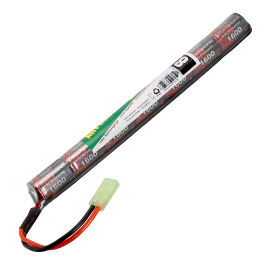 Airsoft24 AirPack Akku 8.4V 1600mAh NiMH Stick-Type mit Mini-Tam Anschluss Bild 2