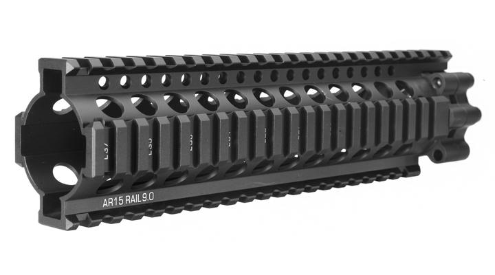 Socom Gear / Daniel Defense M4 / M16 Aluminium Lite RAS 9.0 Zoll schwarz