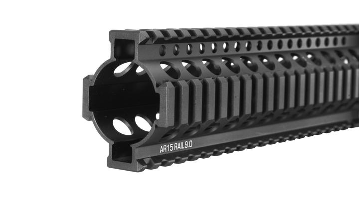 Socom Gear / Daniel Defense M4 / M16 Aluminium Lite RAS 9.0 Zoll schwarz Bild 3