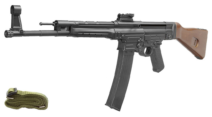 AGM Airsoft Sturmgewehr StG 44 Vollmetall Echtholz S-AEG 6mm BB schwarz