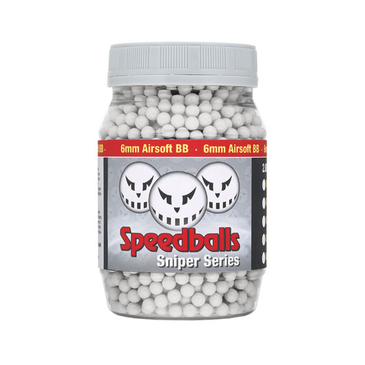 Speedballs Sniper Series BBs 0.30g 2.000er Container weiß Airsoftkugeln