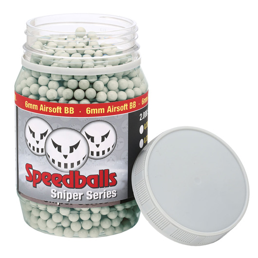 Speedballs Sniper Series BBs 0.43g 2.000er Container Airsoftkugeln elfenbein Bild 2