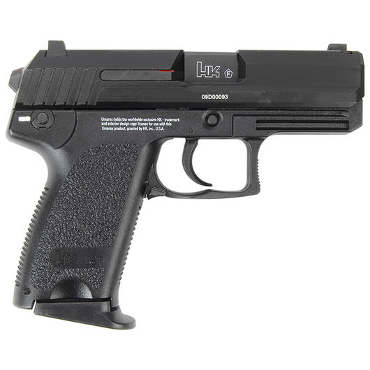 Heckler & Koch USP Compact Airsoft mit Metallschlitten NS2-System GBB 6mm BB schwarz Bild 2