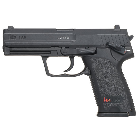 H&K USP mit Metallschlitten CO2 NBB 6mm BB schwarz Bild 1